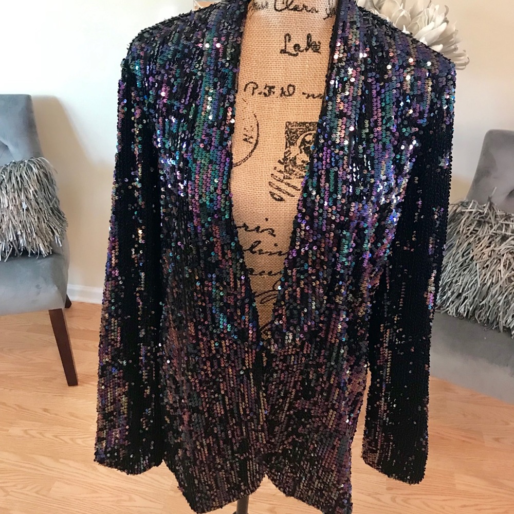 Armani Exchange Sequined Blazer